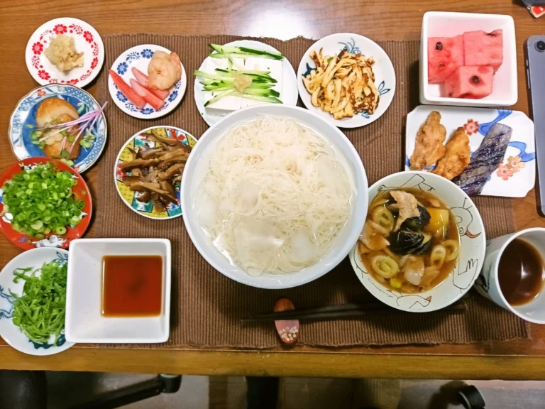 【令和8年5月28日のランチ】そうめん